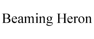 BEAMING HERON