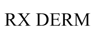RX DERM