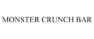 MONSTER CRUNCH BAR