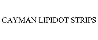 CAYMAN LIPIDOT STRIPS