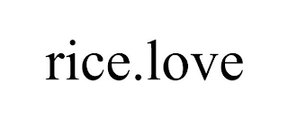 RICE.LOVE