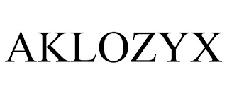 AKLOZYX