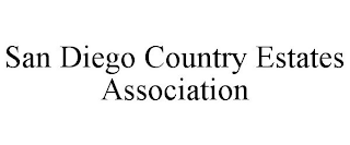 SAN DIEGO COUNTRY ESTATES ASSOCIATION