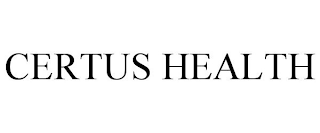 CERTUS HEALTH