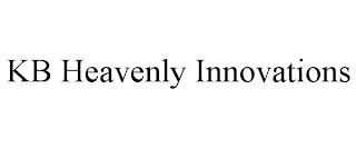 KB HEAVENLY INNOVATIONS