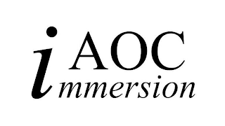 AOC IMMERSION