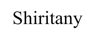 SHIRITANY