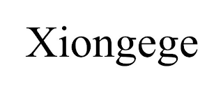 XIONGEGE