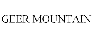 GEER MOUNTAIN