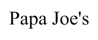 PAPA JOE'S