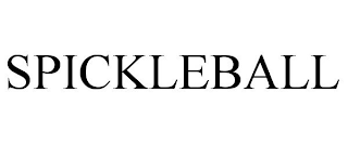 SPICKLEBALL
