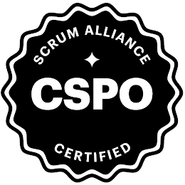 SCRUM ALLIANCE CSPO CERTIFIED