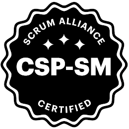 SCRUM ALLIANCE CSP-SM CERTIFIED