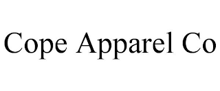 COPE APPAREL CO