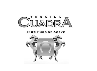 TEQUILA CUADRA 100% PURO DE AGAVE