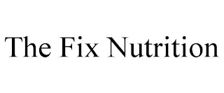 THE FIX NUTRITION