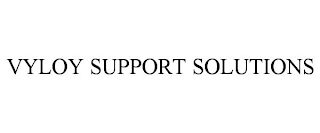 VYLOY SUPPORT SOLUTIONS