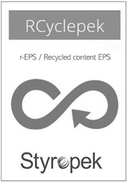 RCYCLEPEK R-EPS / RECYCLED CONTENT EPS STYROPEK