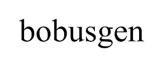 BOBUSGEN