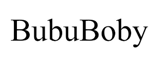 BUBUBOBY