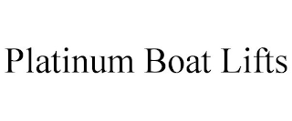 PLATINUM BOAT LIFTS