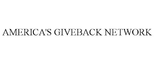 AMERICA'S GIVEBACK NETWORK