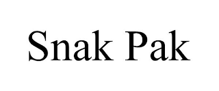 SNAK PAK