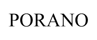 PORANO