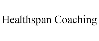 HEALTHSPAN COACHING