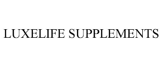 LUXELIFE SUPPLEMENTS