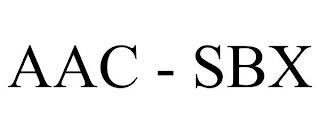 AAC - SBX