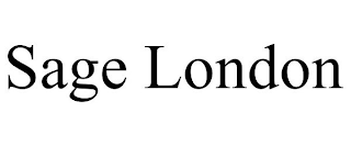 SAGE LONDON