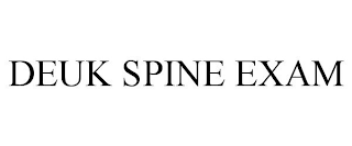 DEUK SPINE EXAM