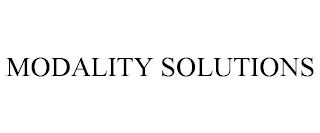 MODALITY SOLUTIONS