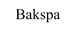 BAKSPA