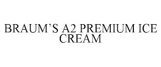 BRAUM'S A2 PREMIUM ICE CREAM