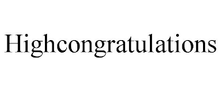 HIGHCONGRATULATIONS