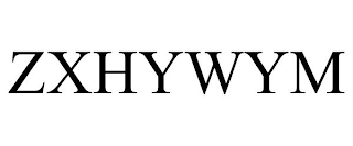 ZXHYWYM