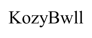 KOZYBWLL