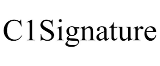 C1SIGNATURE