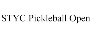 STYC PICKLEBALL OPEN