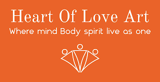 HEART OF LOVE ART WHERE MIND BODY SPIRT LIVE AS ONE