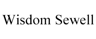 WISDOM SEWELL