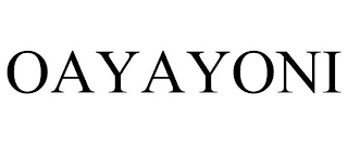 OAYAYONI