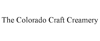 THE COLORADO CRAFT CREAMERY