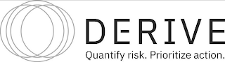 DERIVE QUANTIFY RISK. PRIORITIZE ACTION.