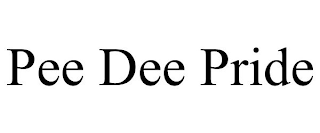 PEE DEE PRIDE