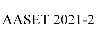 AASET 2021-2