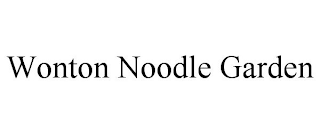 WONTON NOODLE GARDEN