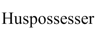 HUSPOSSESSER